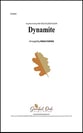 Dynamite Audio File choral sheet music cover